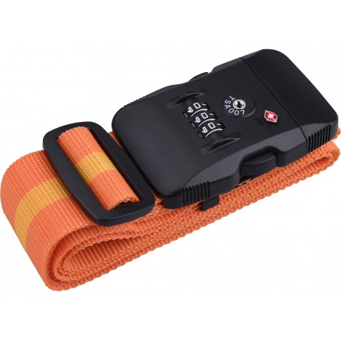 Ремен за багаж TSA со трицифрена шифра, 2mx5cm